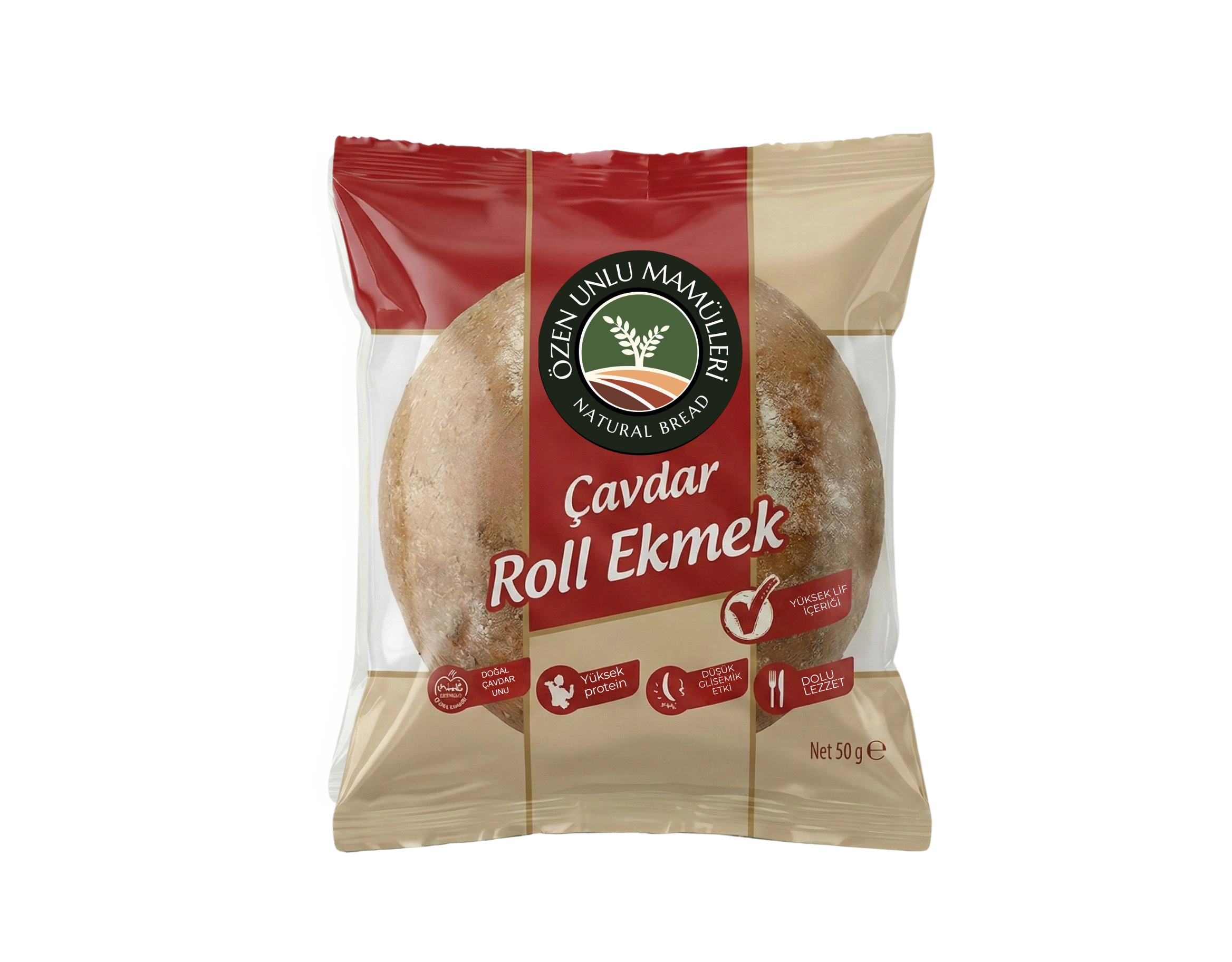 Çavdar roll ekmek paketi