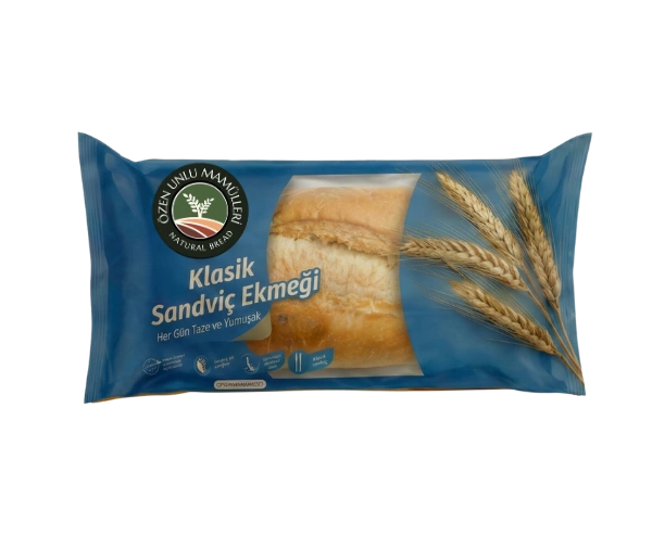 Klasik sandviç ekmeği paketi